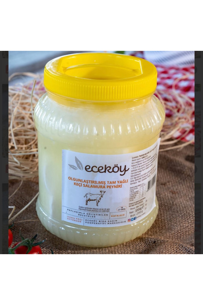 TARLA KUŞU Olgunlaştırılmış Tam Yağlı Keçi Salamura Peyniri 1 KG