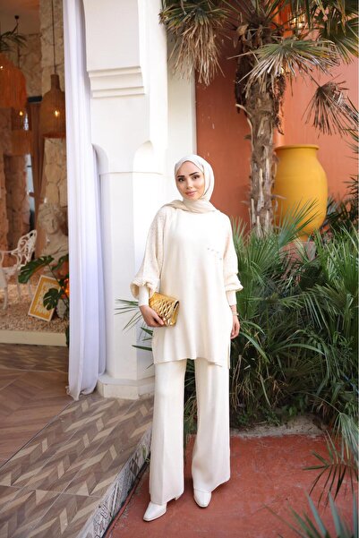 OwenLife Owen Life Cotton Knitted Suit Hijab Clothing Standard Size 38 40 42 44 46 Is Suitable