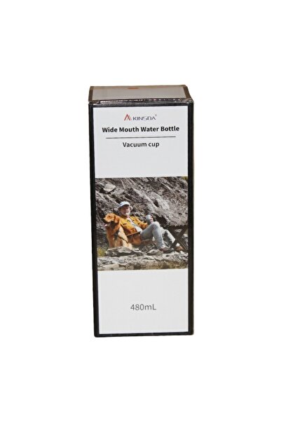 WDA Wide Mouth Vacuum Water Bottle – 480 ml (Red)