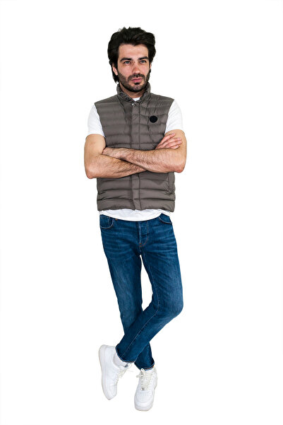 ARTIERI Quilted vest with goose down