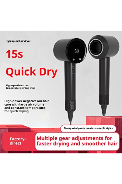 STLA F28 High-Speed Hair Dryer Display lon 5 Nozzles