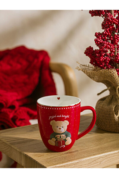 LC Waikiki Mixed Teddy Bear Printed Mug 340 ml