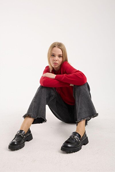 sumoda Women's Knitwear Sweater Soft Texture Crew Neck Basic