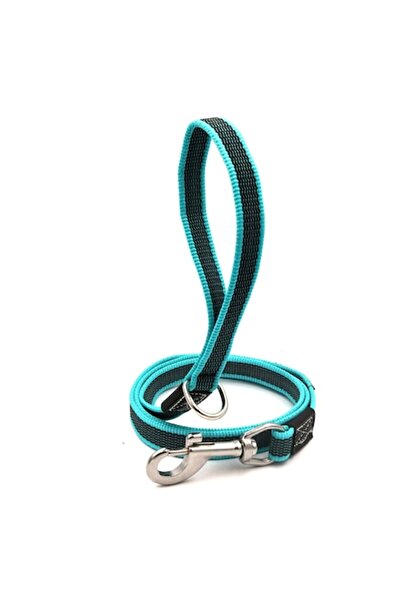 SK9 Super-K9 MasterGrip Leash, 20mm Anti-Slip, INOX Carabiner 75kg, 1.5 m, Light Blue