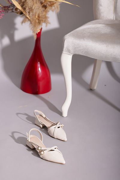 uzero Mary Jane Short Heel Pointed Toe Casual Women's Shoes
