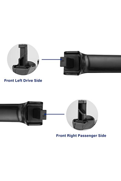 Generic Lcyolada Pair of Exterior Door Handles for Hyundai Accent 2006-2011 (Front Drive & Passenger Side),