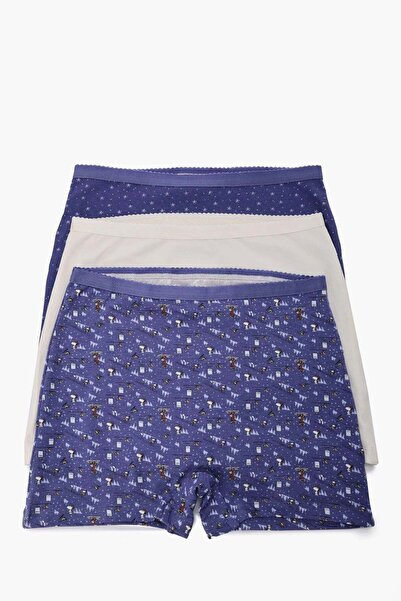 CARINA عبوة من ٣ سراويل داخلية شورت ملونة