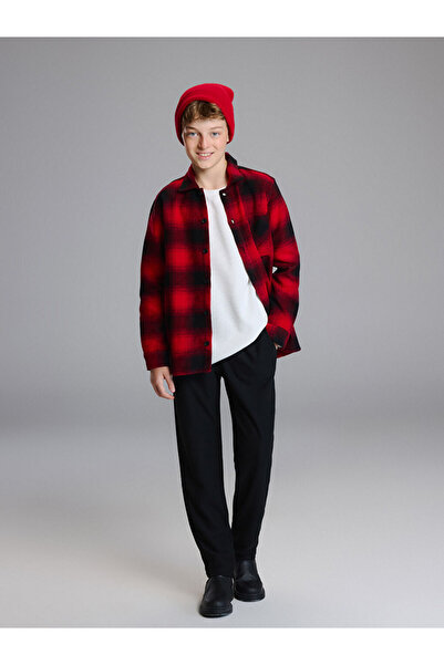 LC Waikiki Lcw Kids Black Elastic Waist Boys' Tracksuit Bottoms