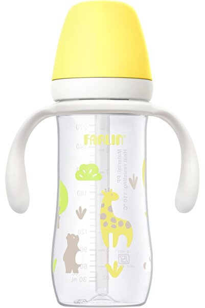 FARLİN كوب شرب سعة 270 مل - خالٍ من مادة BPA، مقاوم للانسكاب، مع شفاطة سيليكو...