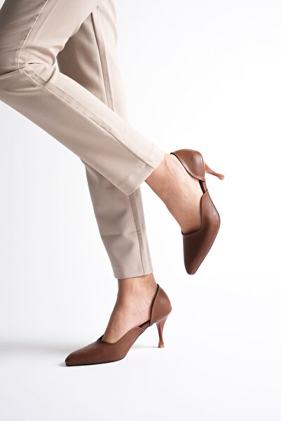 MARCHEO Helene Women's Tan Heeled Shoes