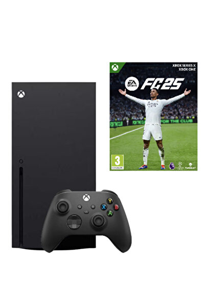 MICROSOFT Xbox Series X Console 1TB, Black + FC 25 + Controller - Second-Hand