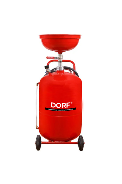dorf Havalı Yağ Boşaltma Tankı 100 Litre 160cm Profesyonel
