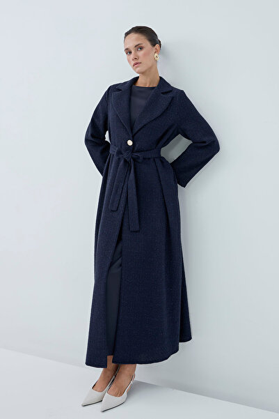 ViadelAtelier ÖNÜ KUŞAKLI SİMLİ ABAYA