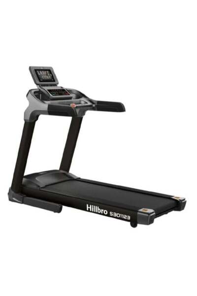 Hillbro جهاز مشي كهربائي ٥.٠ حصان، شاشة لمس أندرويد ١٠.١ بوصة، سرعة ١٨ كم/ساع...