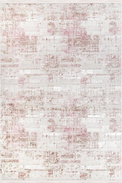 verrino Halı Rose 02 Pudra Serisi Akrilik Salon Oturma Yatak Odası Halısı