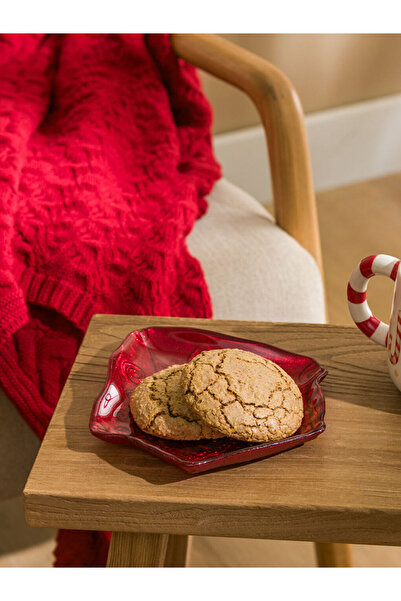 LC Waikiki Mixed Christmas Themed Glass Plate