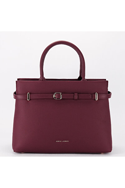 David Jones Women's burgundy bag CM7742 12