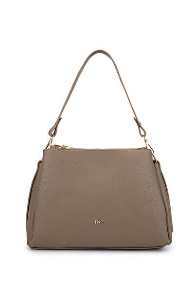 Tamer Tanca Kadın Suni Deri Vizon Floter Kol Çantası