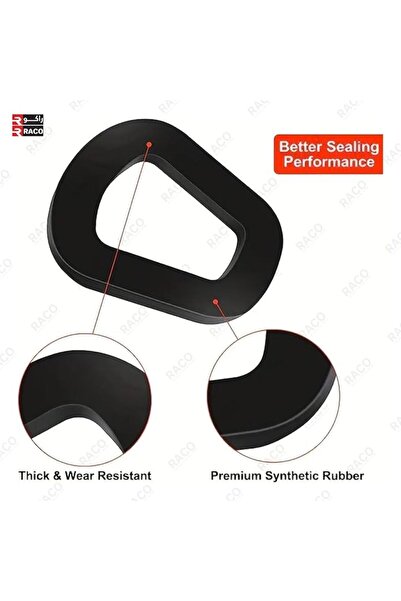 Raco 5 قطع من حلقات مانعة للتسرب من جيري كان، مطاطية عالمية للمحرك