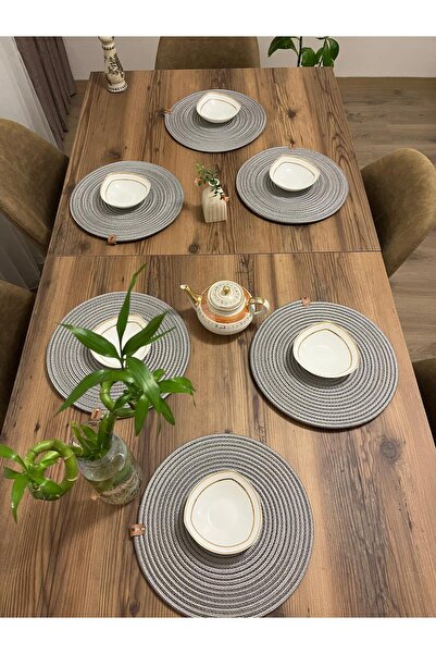 naylişhome iută, set de serviciu american, runner, supla, cadou, set de față ...