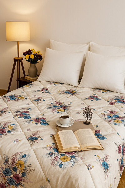 Bizdenuygunuyok لحاف منقوش فردي 155 × 215