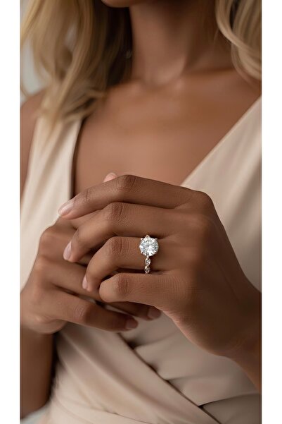 İNN JEWELLERY Xuping Ring Non-Tarnish (Size 8) Rosegold Solitaire (2 Years Importer Warranty)