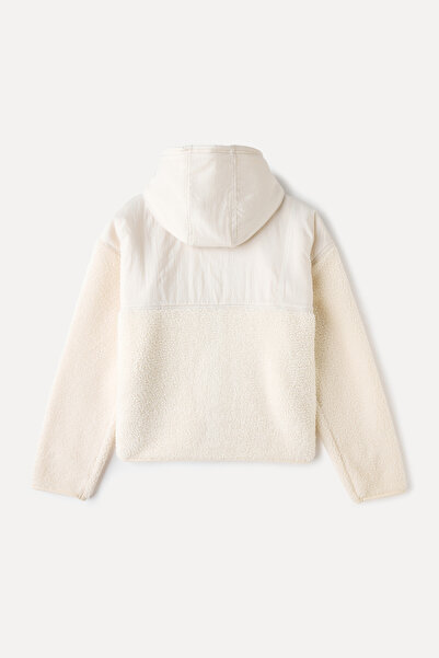 Mudo Oversized Bomber Jacket with Plush Detail