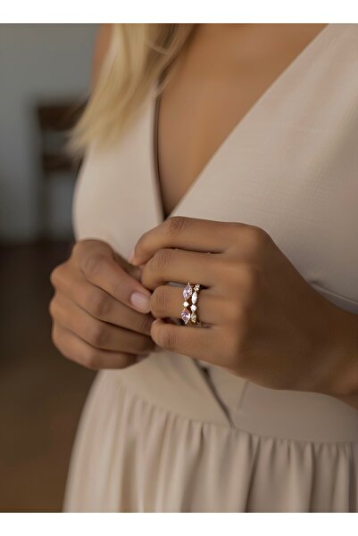 İNN JEWELLERY Steel Ring Does Not Tarnish (6-7-8-9) Solitaire Figure (2 Years Importer Warranty) Please Specify Size