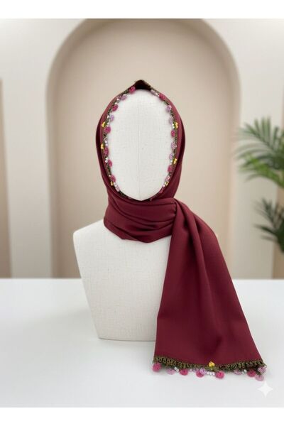 elviano وشاح مطرز يدويًا