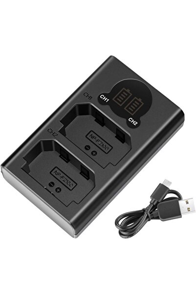 NEEWER شاحن مزدوج لكاميرا NP-FZ100 - شاحن USB مزدوج
