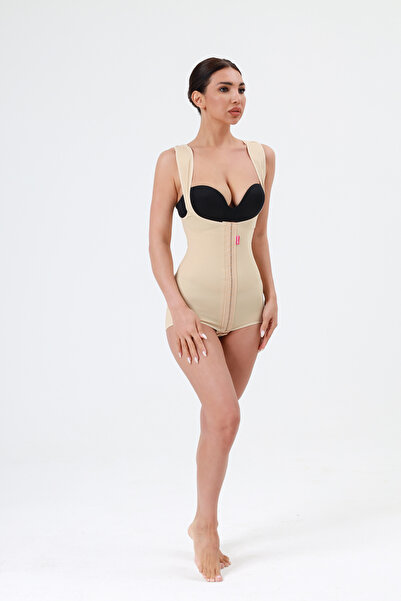 LİPOTEKS Cirt Askili, Sirti Kapali Mayo Ti̇pi̇ Korse