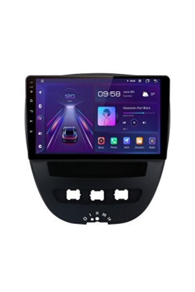 NAVI-ABC Citroen C1 (2005-2014) Dedicated 10 inch Android 12 Navigation - 6GB/128GB, Octa-Core, 4G