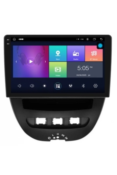 Piloton Dedicated Navigation for Citroen C1 (2005-2016) 2K 4GB RAM 64GB 8-core