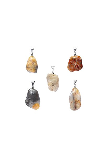 Mood Necklaces Pandantiv agata "crazy lace " -- ±2,5cm