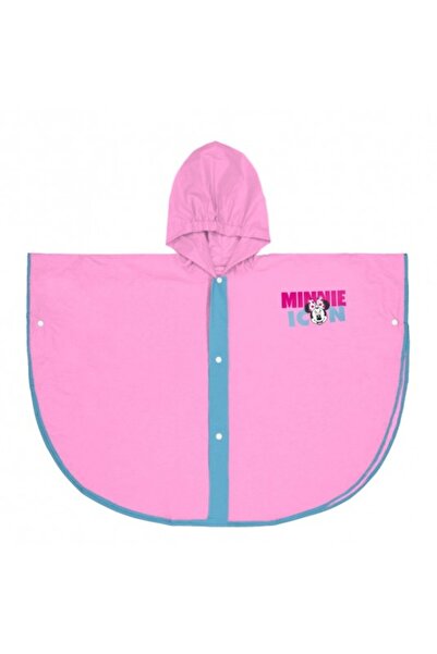 Cerda Minnie Mouse Poncho Raincoat, Pink, 3-4 years