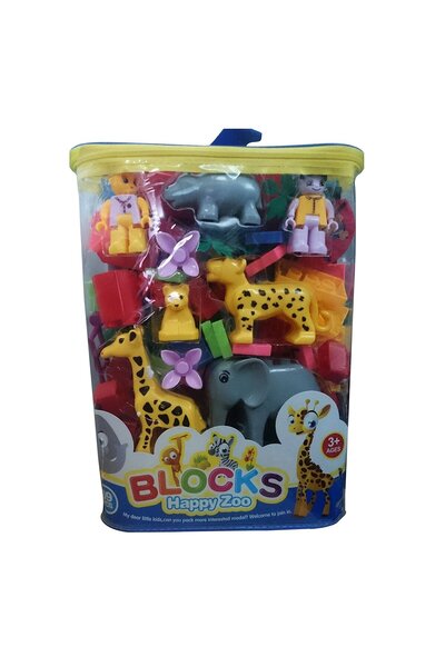 Toybox Jungle Blocks - Zoo Blocks - Animal Blocks - Kids Learning Blocks About Jungle & Animals