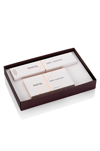 Pastel x Arzu Sabancı Large Duo Brush + Duo Allık Seti | Allık & Çift Taraflı...