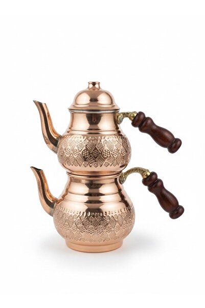 ERASLAN COPPER GİFT Küçük Boy Bakır Çaydanlık