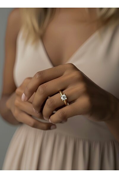 İNN JEWELLERY Steel Ring Does Not Tarnish (6-7-8-9) Solitaire Figure (2 Years Importer Warranty) Please Specify Size