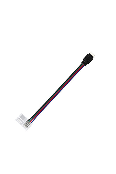 LEDIGANT Conector Alimentare Banda LED RGB cu 4 Fire