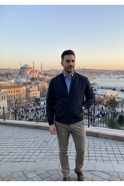 YusGos Men's Wind and Waterproof Mock Neck High Quality Transitional Zipper Coat