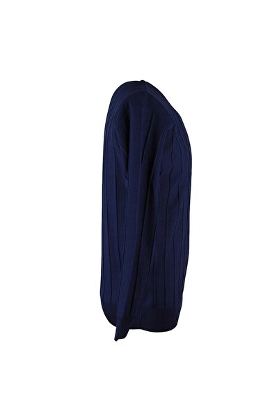 trender 26Kss3000107 Navy Blue Men's Sweater 1006