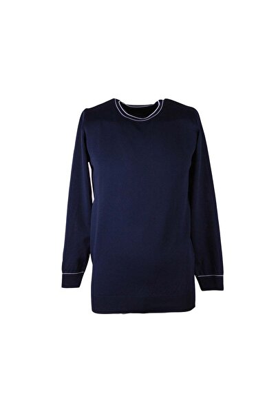 trender 26Kss3000122 Navy Blue Men's Sweater 1017