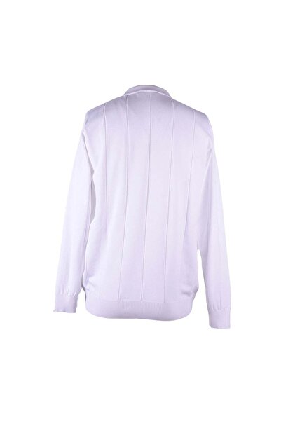 trender 26Kss3000108 White Men's Sweater 1009