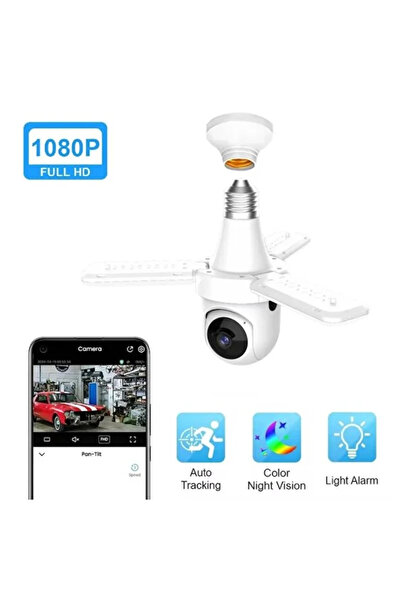 Impact Vision 3-Arm WiFi Bulb Camera Full HD