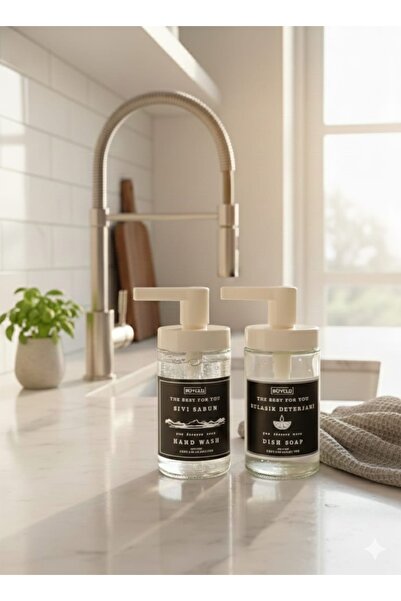 PİNK DREAM زجاجة منظف غسيل الصحون السائل من الزجاج سعة 2 لتر