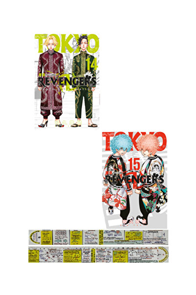 Gerekli Şeyler Yayıncılık Tokyo Revengers 14-15. Ciltler Manga Seti + Özel Ce...