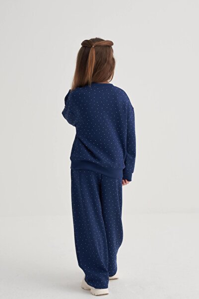 Cigit Complete Stone Modal Set 3-8 Years Old Navy Blue