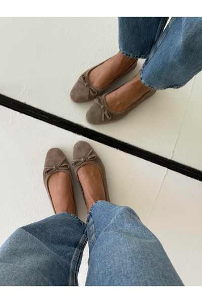 Banksy TEMP GERÇEK DERİ KADIN BABET