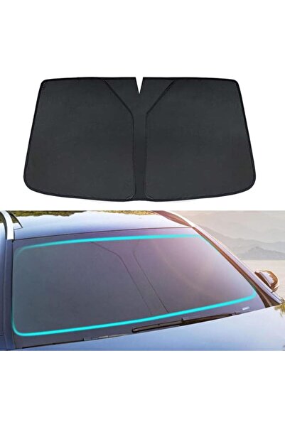 Generic LUKBUT Fits Nissan Patrol Y62 2010-2022 Windshield Sun Shade Folding Car Sun Shade